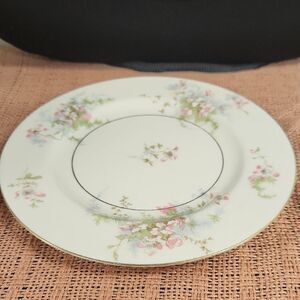 Theodore Haviland Apple Blossom Floral Salad Plate 8"